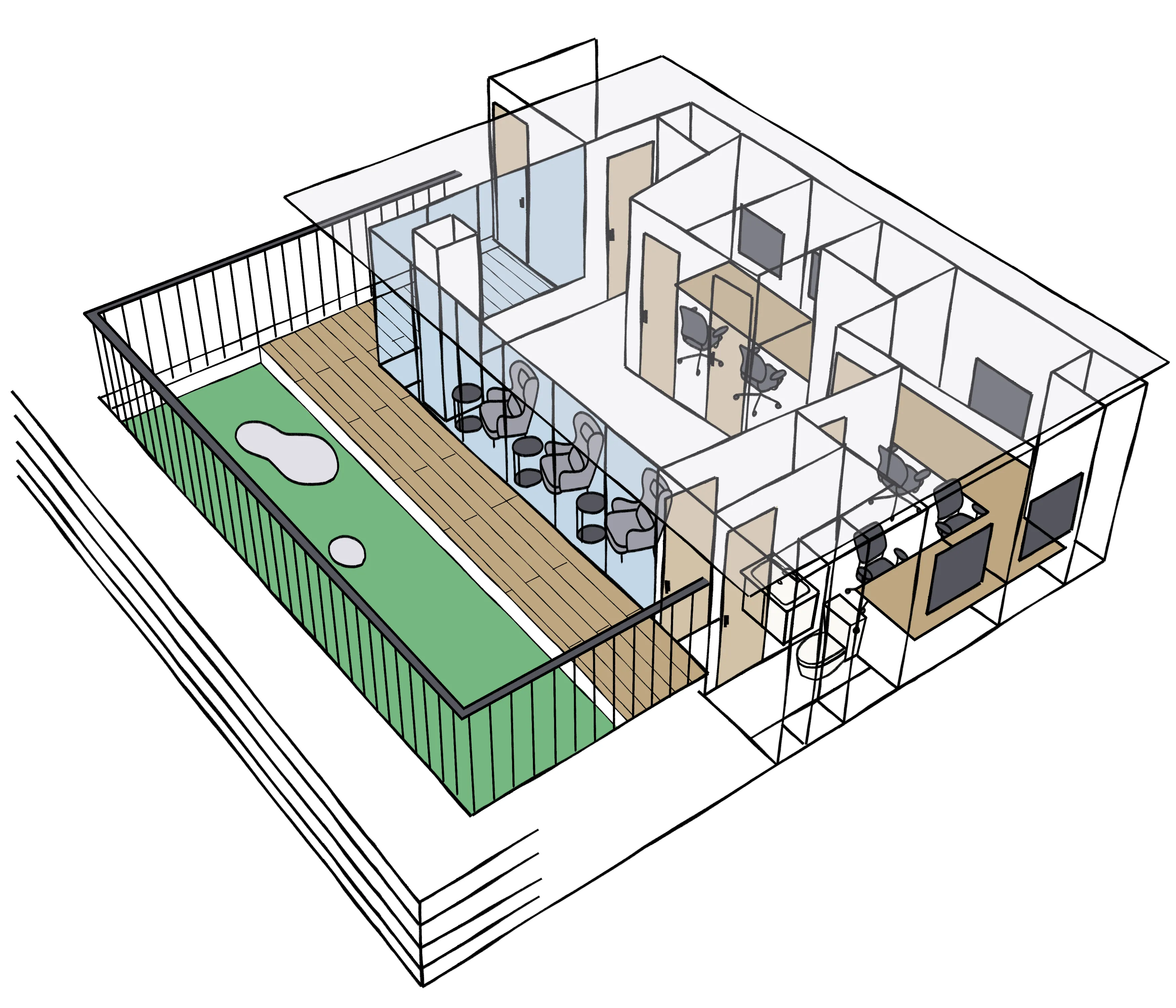 Work Space/Terrace